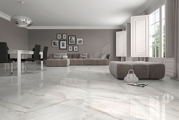 Гранитогрес серия Calacatta Blanco