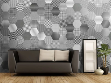 Гранитогрес серия Moma White Hex